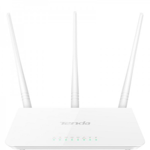 Router Wireless TENDA F3, TENSIA45448, 3 antene externe fixe (3*5dBi)