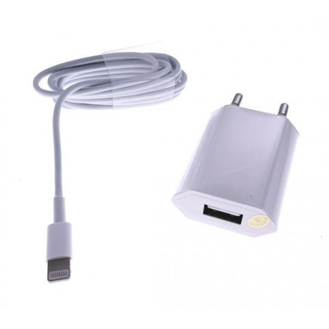 Elworld-Incarcator retea pentru telefon lightning USB 1A