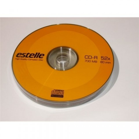 CD-R Estelle 52X shrink 10